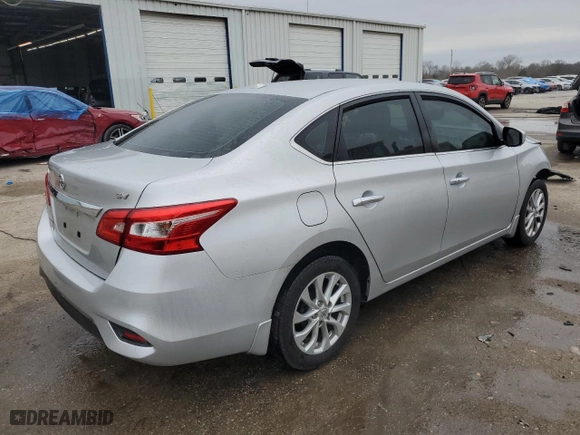 2019 Nissan Sentra S with VIN 3N1AB7AP9KY396606, listed as a Copart auction lot 44627745 with 72,610 mi miles and Salvage Title. Bid and sale history available at carsss.com. Image 3.