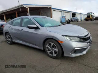 2019 Honda Civic Sedan LX with VIN 19XFC2F64KE026619, listed as a Copart auction lot 47967005 with 102,995 mi miles and Salvage Title. Bid and sale history available at carsss.com. Image 4.