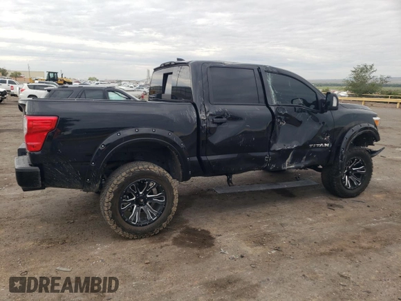 2022 Nissan Titan SV with VIN 1N6AA1ED2NN103267, listed as a Copart auction lot 68942064 with 55,119 mi miles and Salvage title. Bid and sale history available at DreamBid. Image 3.