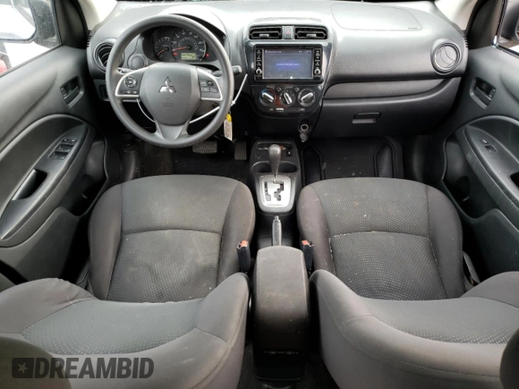 2019 Mitsubishi Mirage ES z VIN ML32F3FJ1KHF08027, wystawiony jako Copart lot #41439105 z przebiegiem 86 795 mil mil oraz Szkoda całkowita • Salvage title. Historia ofert i sprzedaży dostępna na DreamBid. Obrazek 8.