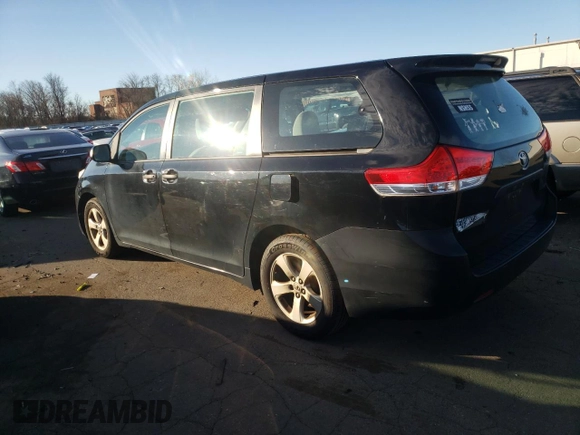 2011 Toyota Sienna with VIN 5TDZK3DC4BS052092, listed as a Copart auction lot 81374114 with 268,590 mi miles and Clean Title. Bid and sale history available at carsss.com. Image 2.