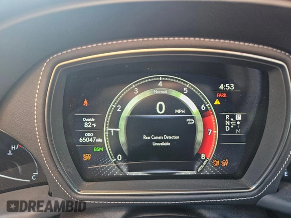 2019 Lexus LS 500 with VIN JTHB51FF0K5007160, listed as a Copart auction lot 42349845 with 65,047 mi miles and Salvage title. Bid and sale history available at DreamBid. Image 9.