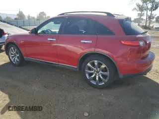 2003 Infiniti FX Options with VIN JNRBS08W83X401481, listed as a Copart auction lot 72265074 with 192,565 mi miles and Salvage Title. Bid and sale history available at carsss.com. Image 2.