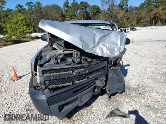 2011 Chevrolet Silverado 1500 Work Truck with VIN 1GCRCPEX3BZ160871, listed as a Copart auction lot 84711884 with Not Provided miles and Non Repairable. Bid and sale history available at DreamBid. Image 5.