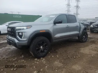 2024 GMC Canyon 4WD Elevation with VIN 1GTP6BEK3R1166846, listed as a Copart auction lot 81823394 with 18,536 mi miles and Salvage Title. Bid and sale history available at carsss.com. Image 1.