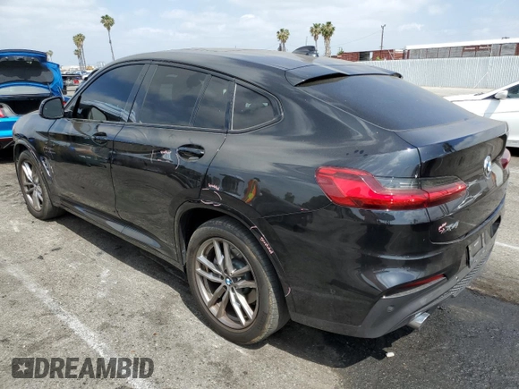 2020 BMW X4 xDrive30i z VIN 5UX2V1C0XL9B93562, wystawiony jako Copart lot #56180595 z przebiegiem 71 667 mil mil oraz Szkoda całkowita • Salvage title. Historia ofert i sprzedaży dostępna na DreamBid. Obrazek 2.