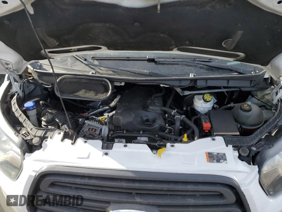 2018 Ford Transit with VIN 1FTBF4XV0JKA95293, listed as a Copart auction lot 42515315 with 198,291 mi miles and Salvage Title. Bid and sale history available at DreamBid. Image 12.