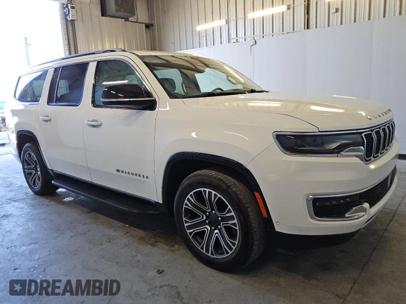 2024 Jeep Wagoneer Series II with VIN 1C4SJRBPXRS126873, listed as a Copart auction lot 80682054 with Not provided miles and Clean title. Bid and sale history available at DreamBid. Image 4.