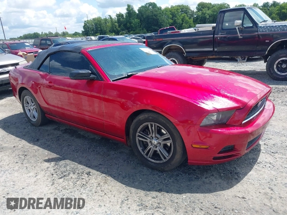2013 Ford Mustang V6 with VIN 1ZVBP8EM6D5281421, listed as a IAAI auction lot 42387458 with 212,759 mi miles and . Bid and sale history available at DreamBid. Image 1.