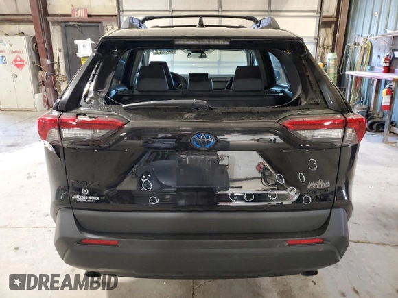 2023 Toyota RAV4 Hybrid XLE with VIN 2T3UWRFV1PW181008, listed as a Copart auction lot 56516305 with 39,586 mi miles and Salvage title. Bid and sale history available at DreamBid. Image 6.