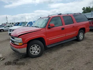 2004 Chevrolet Suburban LT with VIN 1GNFK16Z44J253006, listed as a Copart auction lot 61845135 with 210,085 mi miles and Salvage title. Bid and sale history available at DreamBid. Image 1.
