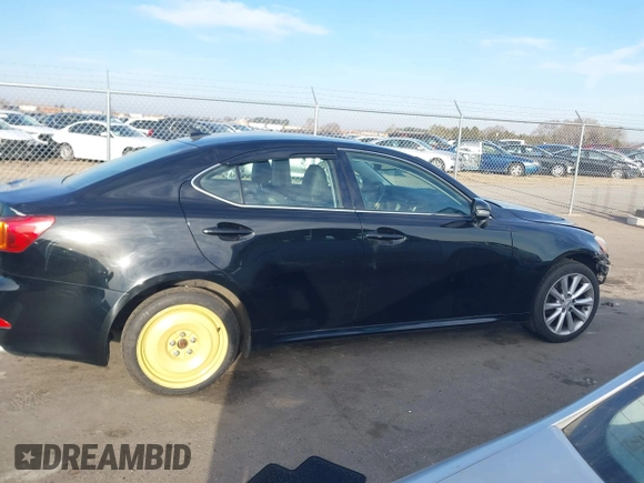 2009 Lexus IS 250 with VIN JTHCK262692030454, listed as a IAAI auction lot 41788536 with 171,635 mi miles and . Bid and sale history available at DreamBid. Image 13.