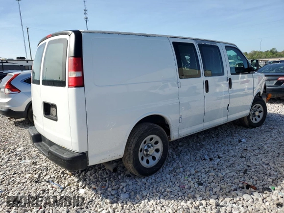 2012 Chevrolet Express Cargo with VIN 1GCSGAFX0C1189889, listed as a Copart auction lot 53987705 with 216,699 mi miles and Salvage title. Bid and sale history available at DreamBid. Image 3.