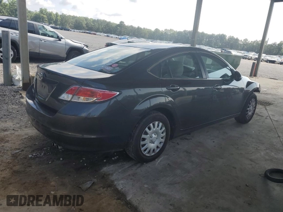 2012 Mazda 6 i Sport with VIN 1YVHZ8BHXC5M16813, listed as a Copart auction lot 59563595 with 121,133 mi miles and Salvage title. Bid and sale history available at DreamBid. Image 3.