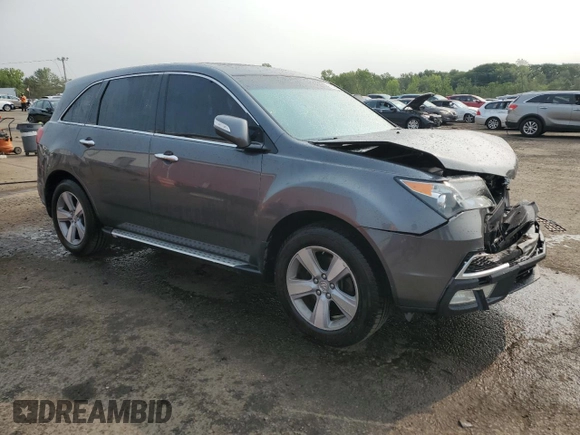 2012 Acura MDX with VIN 2HNYD2H20CH525451, listed as a Copart auction lot 59120415 with 145,926 mi miles and Salvage title. Bid and sale history available at DreamBid. Image 4.