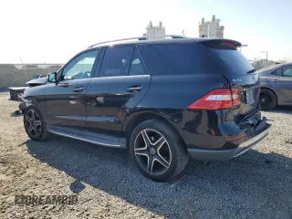 2013 Mercedes-Benz M 350 with VIN 4JGDA5JB3DA110807, listed as a Copart auction lot 52028835 with 138,256 mi miles and Salvage Title. Bid and sale history available at DreamBid. Image 2.