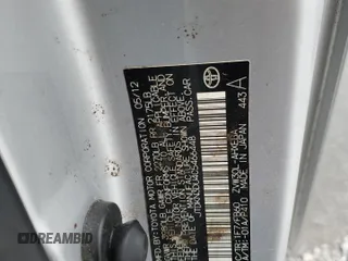 2012 Toyota Prius One z VIN JTDKN3DU4C5466448, wystawiony jako Copart lot #57912065 z przebiegiem 122 825 mil mil oraz Czysty tytuł • Clean title. Historia ofert i sprzedaży dostępna na DreamBid. Obrazek 12.