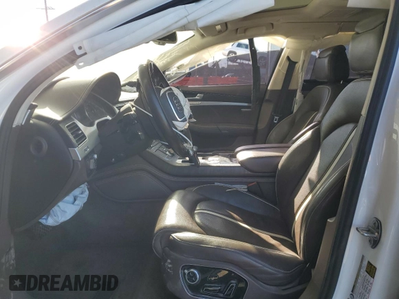 2016 Audi A8 L 4.0T Sport with VIN WAU43AFD9GN012148, listed as a Copart auction lot 86842964 with Not Provided miles and Salvage Title. Bid and sale history available at carsss.com. Image 7.