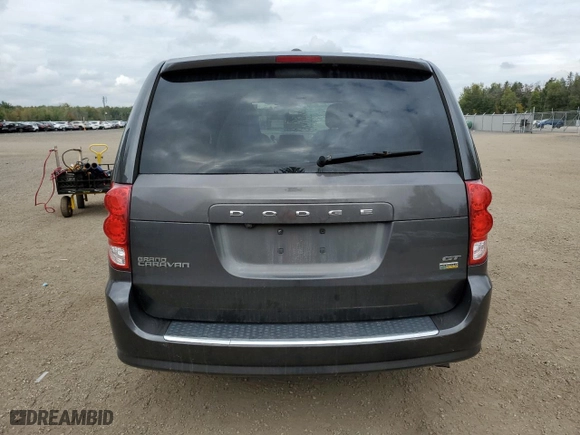 2018 Dodge Grand Caravan GT with VIN 2C4RDGEG7JR313824, listed as a Copart auction lot 73518374 with 153,874 mi miles and Salvage Title. Bid and sale history available at carsss.com. Image 6.