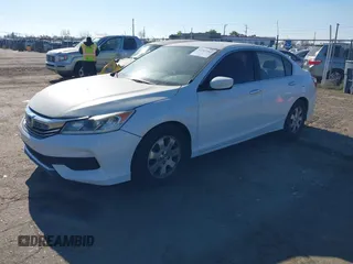 2017 Honda Accord Sedan LX with VIN 1HGCR2F3XHA217420, listed as a IAAI auction lot 41347762 with Not Provided miles. Bid and sale history available at carsss.com. Image 2.