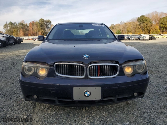 2004 BMW 7 Series 745Li with VIN WBAGN63504DS54071, listed as a Copart auction lot 79178234 with 173,241 mi miles and Clean Title. Bid and sale history available at carsss.com. Image 5.