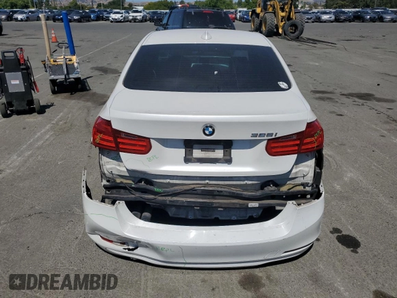 2012 BMW 3 Series 328i with VIN WBA3A5G51CNP16676, listed as a Copart auction lot 58172565 with 146,508 mi miles and Salvage title. Bid and sale history available at DreamBid. Image 6.