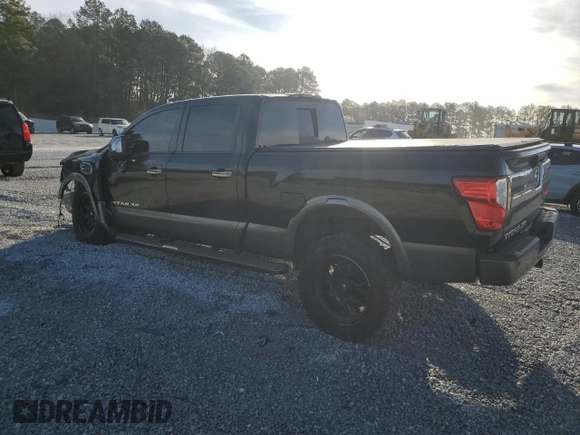 2016 Nissan Titan Platinum Reserve z VIN 1N6BA1F28GN508716, wystawiony jako Copart lot #46797225 z przebiegiem 168 572 mil mil oraz Szkoda całkowita • Salvage title. Historia ofert i sprzedaży dostępna na DreamBid. Obrazek 2.