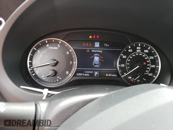 2022 Infiniti QX50 AUTOGRAPH with VIN 3PCAJ5DB6NF113745, listed as a Copart auction lot 56152653 with 12,511 mi miles. Bid and sale history available at carsss.com. Image 9.