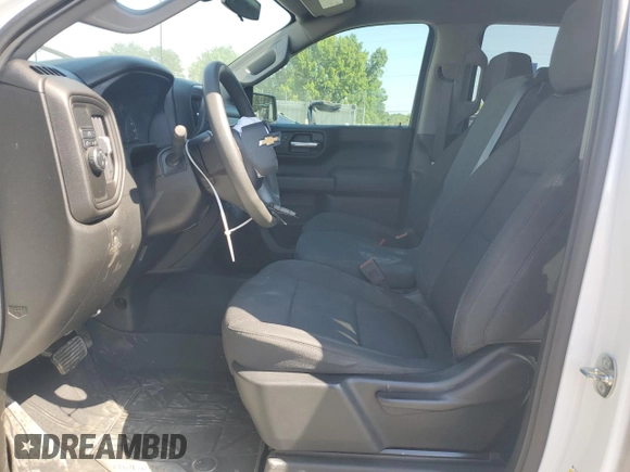 2020 Chevrolet Silverado 1500 Custom with VIN 1GCRWBEK6LZ223445, listed as a Copart auction lot 59949534 with 86,353 mi miles and Salvage Title. Bid and sale history available at carsss.com. Image 7.