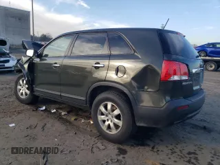 2012 Kia Sorento LX with VIN 5XYKTCA61CG240161, listed as a Copart auction lot 81525333 with Not Provided miles and Salvage Title. Bid and sale history available at DreamBid. Image 2.