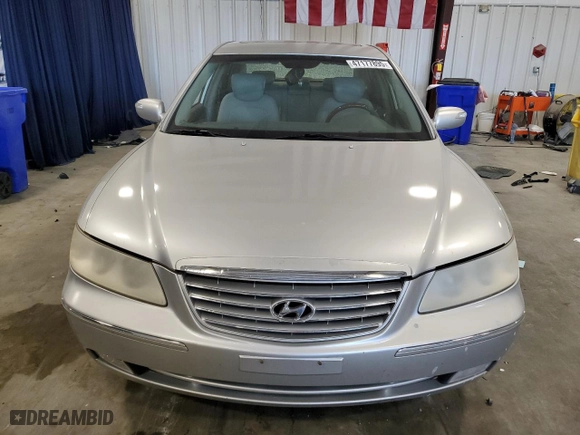 2007 Hyundai Azera SE with VIN KMHFC46F57A243839, listed as a Copart auction lot 47177895 with 271,350 mi miles and Salvage Title. Bid and sale history available at carsss.com. Image 5.