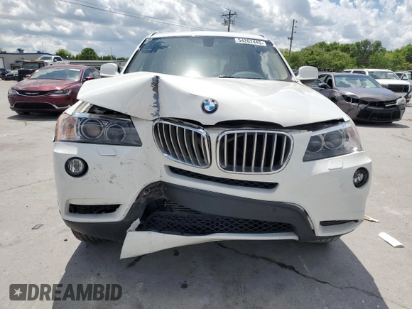 2014 BMW X3 xDrive35i z VIN 5UXWX7C52E0E82887, wystawiony jako Copart lot #54262445 z przebiegiem 64 673 mil mil oraz Szkoda całkowita • Salvage title. Historia ofert i sprzedaży dostępna na DreamBid. Obrazek 5.
