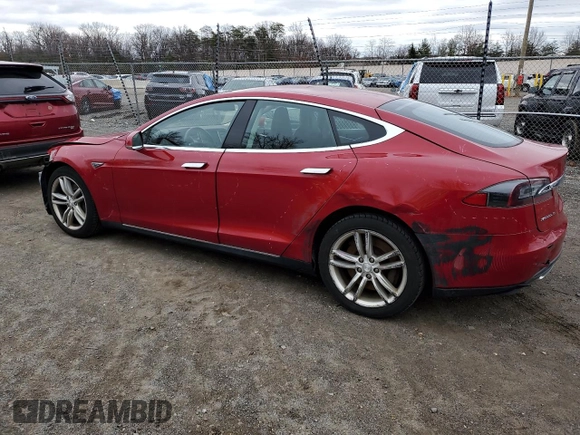 2014 Tesla Model S 60 with VIN 5YJSA1S14EFP51077, listed as a Copart auction lot 47918905 with 167,594 mi miles and Salvage title. Bid and sale history available at DreamBid. Image 2.