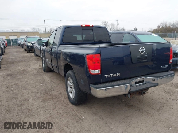 2008 Nissan Titan SE with VIN 1N6AA06A38N352356, listed as a IAAI auction lot 41000718 with 157,029 mi miles. Bid and sale history available at carsss.com. Image 3.