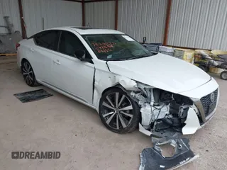 2022 Nissan Altima 2.0 SR with VIN 1N4AL4CV5NN342294, listed as a IAAI auction lot 41613438 with 52,740 mi miles. Bid and sale history available at carsss.com. Image 1.