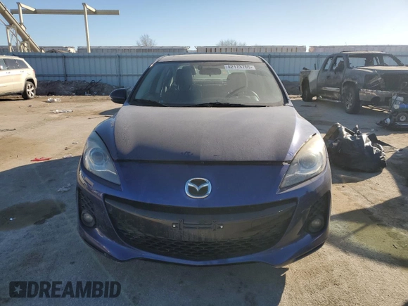 2013 Mazda 3 i Grand Touring with VIN JM1BL1W73D1724744, listed as a Copart auction lot 42173765 with 86,698 mi miles and Salvage Title. Bid and sale history available at carsss.com. Image 5.