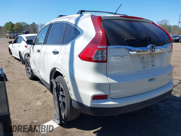 2016 Honda CR-V SE with VIN 5J6RM4H49GL016386, listed as a IAAI auction lot 42034469 with 334,283 mi miles and . Bid and sale history available at carsss.com. Image 3.