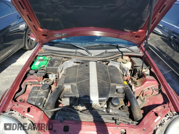 2002 Mercedes-Benz SLK 320 z VIN WDBKK65F52F245314, wystawiony jako Copart lot #42694015 z przebiegiem 114 998 mil mil oraz Szkoda całkowita • Salvage title. Historia ofert i sprzedaży dostępna na DreamBid. Obrazek 11.