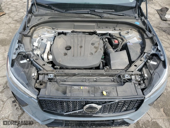 2023 Volvo XC60 Plus Dark Theme with VIN YV4L12RW9P1337099, listed as a Copart auction lot 50022415 with 38,996 mi miles and Salvage Title. Bid and sale history available at carsss.com. Image 11.