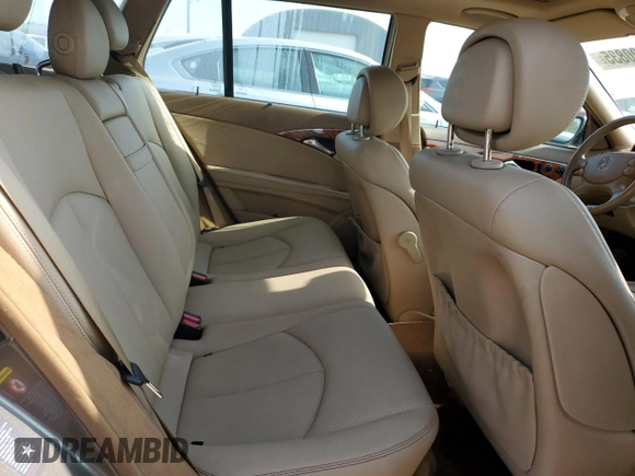 2009 Mercedes-Benz E 350 with VIN WDBUH87X39B380687, listed as a Copart auction lot 60220835 with Not provided miles and Salvage title. Bid and sale history available at DreamBid. Image 10.