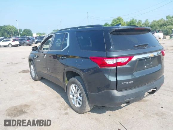 2019 Chevrolet Traverse LT Cloth with VIN 1GNERGKW0KJ151026, listed as a IAAI auction lot 42745723 with Not provided miles and . Bid and sale history available at DreamBid. Image 3.