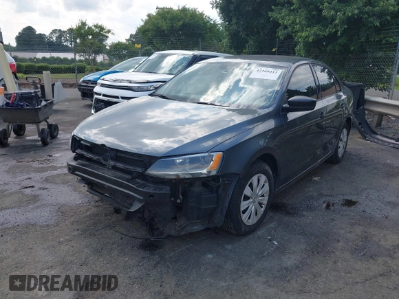 2013 Volkswagen Jetta S with VIN 3VW1K7AJ9DM261013, listed as a IAAI auction lot 42268412 with 131,486 mi miles and . Bid and sale history available at DreamBid. Image 2.