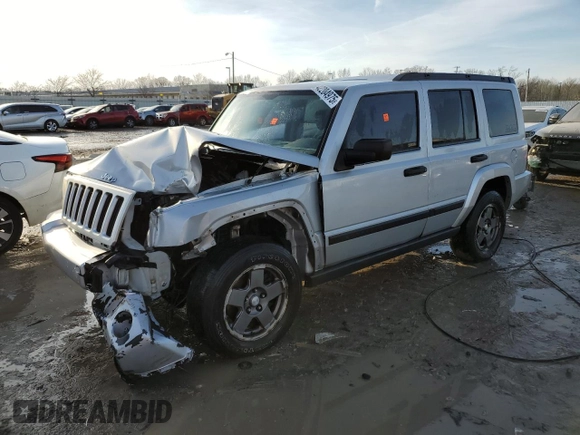 2006 Jeep Commander with VIN 1J8HG48KX6C195178, listed as a Copart auction lot 42204975 with 139,463 mi miles and Non Repairable. Bid and sale history available at carsss.com. Image 1.