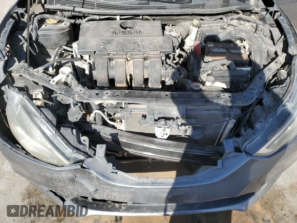 2017 Nissan Sentra SV with VIN 3N1AB7AP3HL654723, listed as a Copart auction lot 48437835 with 117,270 mi miles and Salvage Title. Bid and sale history available at carsss.com. Image 11.