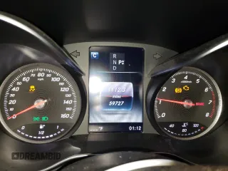 2017 Mercedes-Benz C 300 with VIN 55SWF4KB7HU198053, listed as a Copart auction lot 50348075 with 59,727 mi miles and Salvage Title. Bid and sale history available at carsss.com. Image 9.