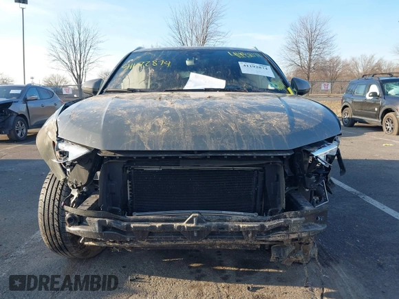 2021 Audi Q3 S line Premium with VIN WA1DECF37M1075942, listed as a IAAI auction lot 41192874 with 50,670 mi miles and . Bid and sale history available at DreamBid. Image 12.