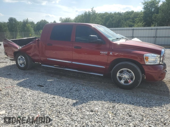 2007 Dodge Ram 2500 SLT with VIN 3D7KR29A27G826124, listed as a Copart auction lot 63529684 with 197,838 mi miles and Salvage Title. Bid and sale history available at carsss.com. Image 4.