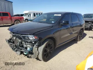 2019 Dodge Durango SXT Plus with VIN 1C4RDHAG4KC584913, listed as a Copart auction lot 44250275 with 118,546 mi miles and Salvage Title. Bid and sale history available at DreamBid. Image 1.