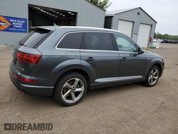 2018 Audi Q7 z VIN WA1MAAF71JD049558, wystawiony jako Copart lot #69534294 z przebiegiem 42 570 mil mil oraz Szkoda całkowita • Salvage title. Historia ofert i sprzedaży dostępna na DreamBid. Obrazek 3.