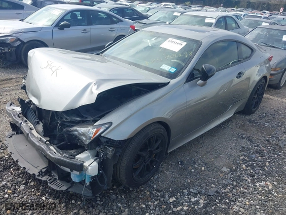 2017 Lexus RC with VIN JTHHA5BC4H5007275, listed as a IAAI auction lot 42032498 with 74,674 mi miles. Bid and sale history available at carsss.com. Image 19.
